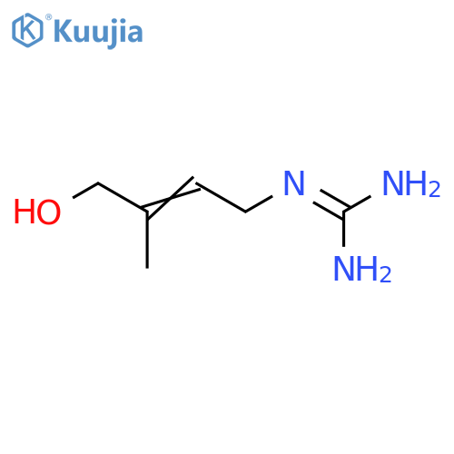 2-(4-Hydroxy-3-methylbut-2-enyl)guanidine structure