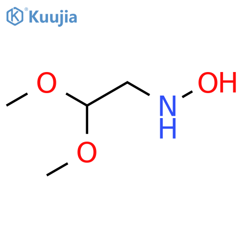 N-(2,2-dimethoxyethyl)hydroxylamine structure