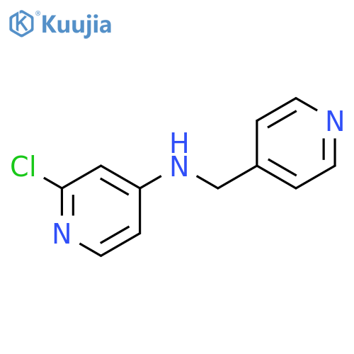 4-Pyridinemethanamine, N-(2-chloro-4-pyridinyl)- structure