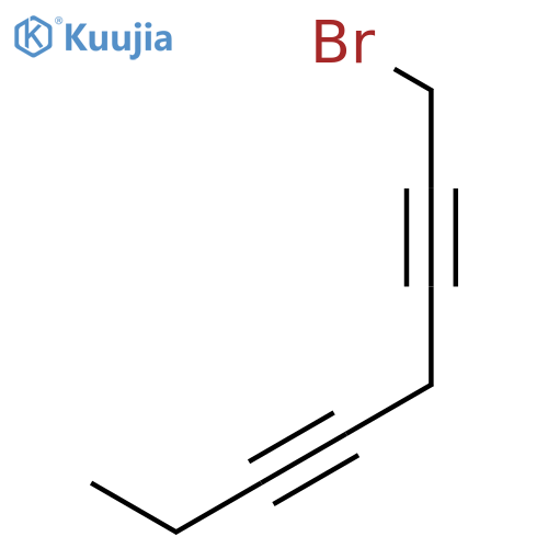 1-Bromo-2,5-octadiyne structure