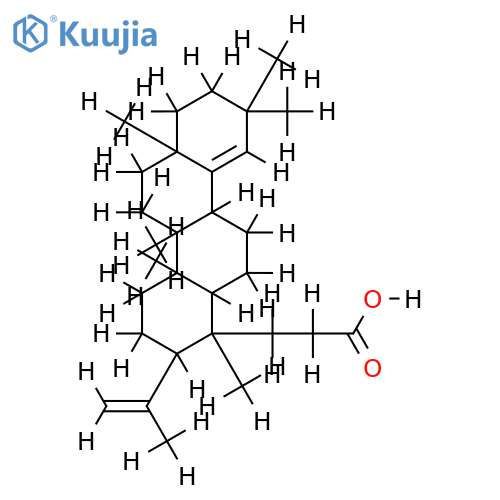 3,4-Seco-4(23),18-oleanadien-3-oic acid structure