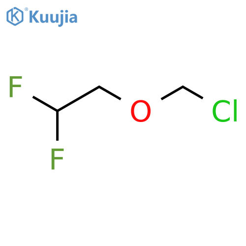 2-(Chloromethoxy)-1,1-difluoroethane structure