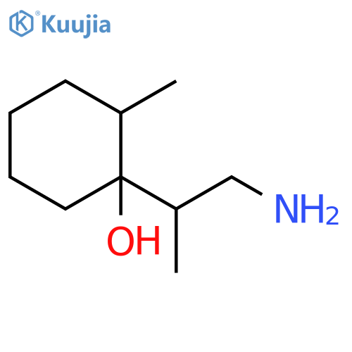Cyclohexanol, 1-(2-amino-1-methylethyl)-2-methyl- structure