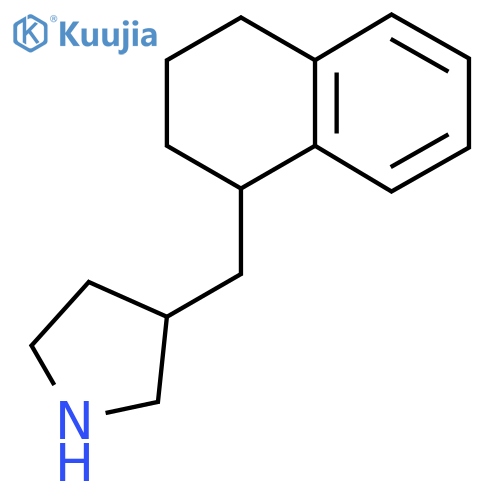 3-(1,2,3,4-tetrahydronaphthalen-1-yl)methylpyrrolidine structure