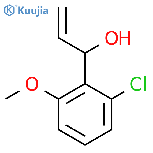 1-(2-Chloro-6-methoxyphenyl)prop-2-en-1-ol structure