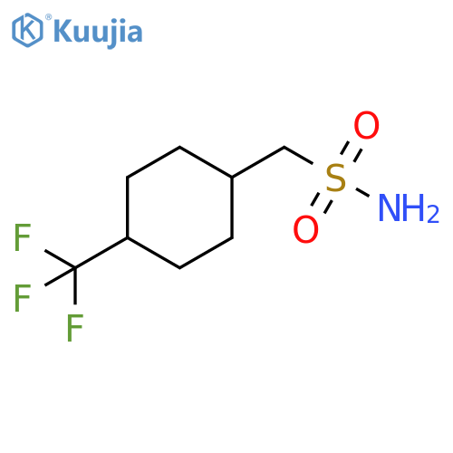 4-(trifluoromethyl)cyclohexylmethanesulfonamide structure