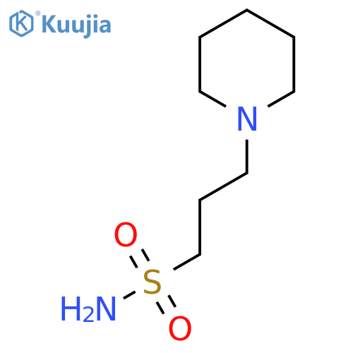 3-(piperidin-1-yl)propane-1-sulfonamide structure