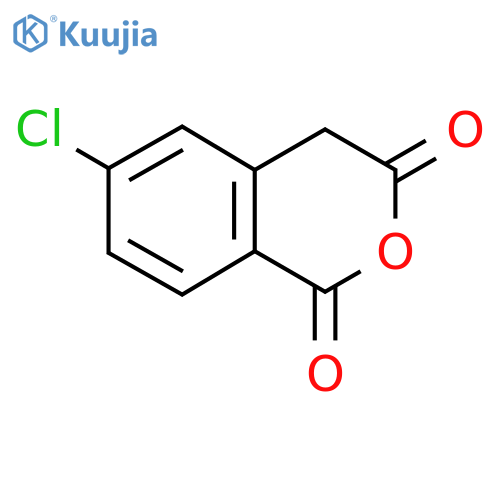 6-chloro-3,4-dihydro-1H-2-benzopyran-1,3-dione structure