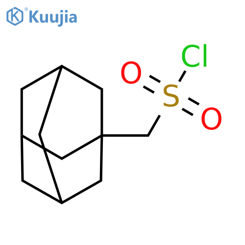 (adamantan-1-yl)methanesulfonyl chloride structure