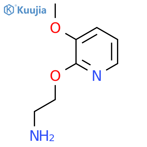 2-(3-methoxypyridin-2-yl)oxyethan-1-amine structure