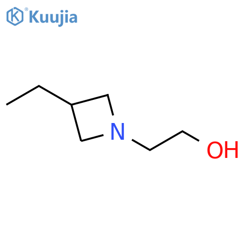 2-(3-ETHYLAZETIDIN-1-YL)ETHAN-1-OL structure