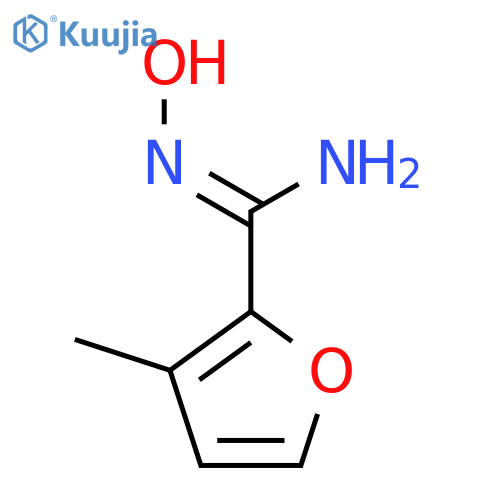 N'-Hydroxy-3-methylfuran-2-carboximidamide structure