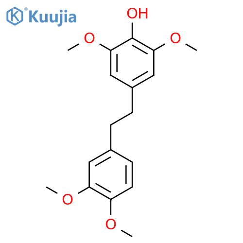 4-[2-(3,4-Dimethoxyphenyl)ethyl]-2,6-dimethoxyphenol structure