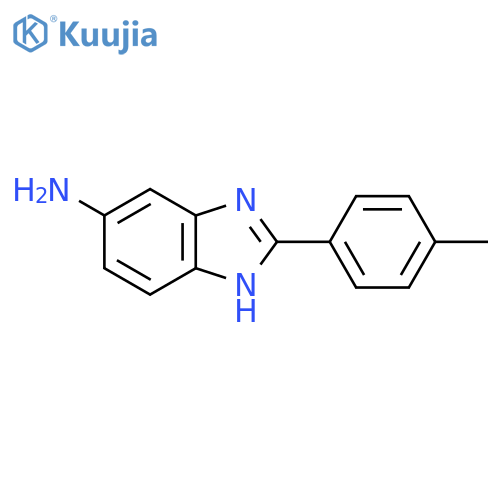 2-(4-methylphenyl)-1h-benzimidazol-5-amine structure