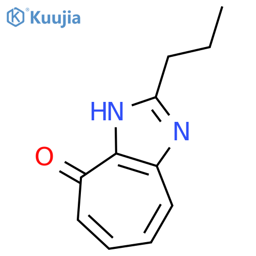 2-propyl-4(3H)-Cycloheptimidazolone structure