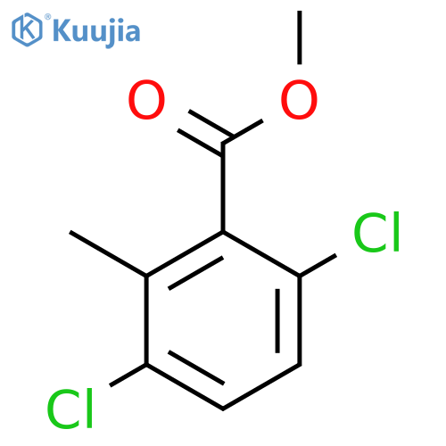 Methyl 3,6-dichloro-2-methylbenzoate structure
