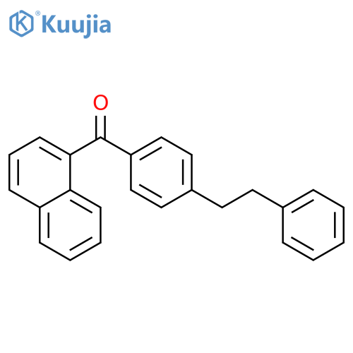 4-Dibenzyl 1-Naphthyl Ketone structure