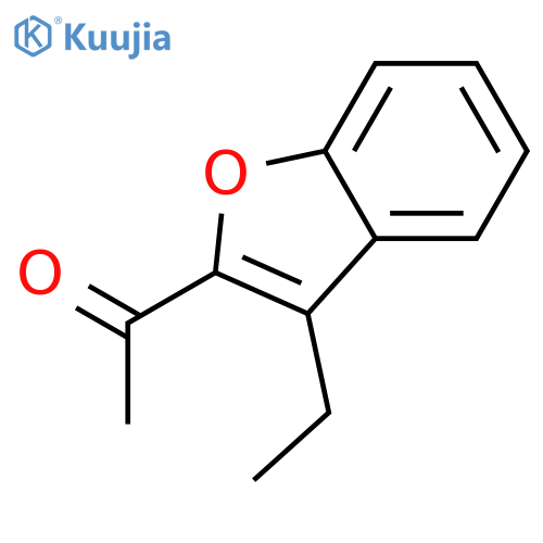 1-(3-ethyl-1-benzofuran-2-yl)ethan-1-one structure