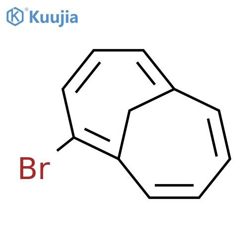 Bicyclo[4.4.1]undeca-1,3,5,7,9-pentaene, 2-bromo- structure