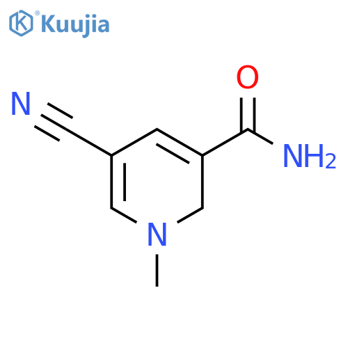 3-Pyridinecarboxamide,5-cyano-1,2-dihydro-1-methyl- structure