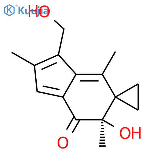 (-)-Irofulven structure