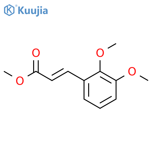 2,3-Dimethoxycinnamic Acid Methyl Ester structure