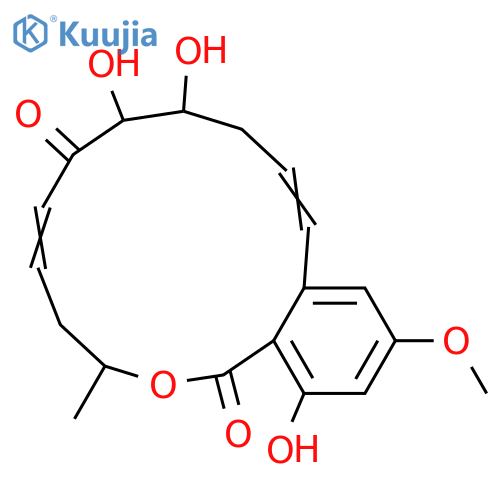 7-Oxozeaenol; 8,9-Diepimer, 5E-isomer structure