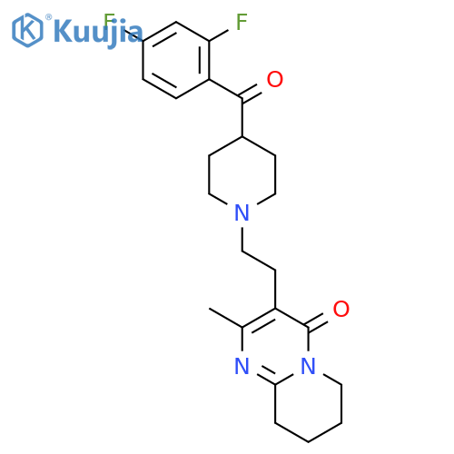 2,4-Difluorobenzoyl Risperidone Impurity structure