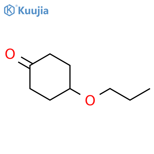 4-Propoxycyclohexanone structure
