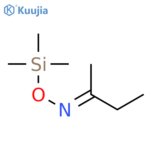 2-Butanone, O-(trimethylsilyl)oxime, (E)- structure