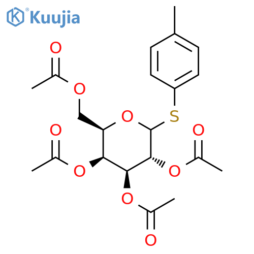 4-Methylphenyl 2,3,4,6-Tetra-O-acetyl-thio-D-galactopyranoside structure
