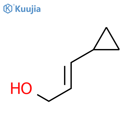 (2E)-3-cyclopropylprop-2-en-1-ol structure
