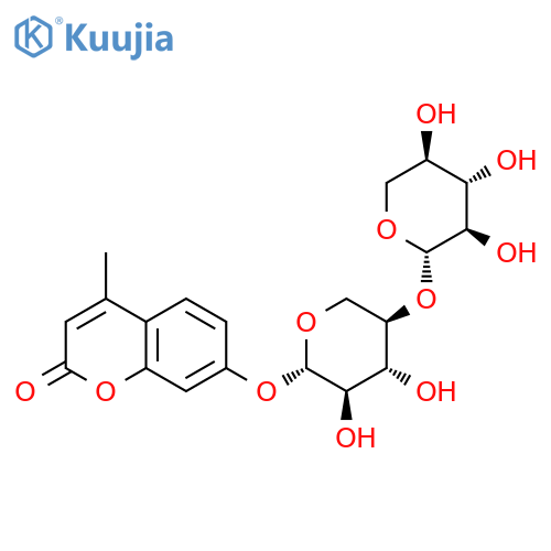 4-Methylumbelliferyl b-D-xylobioside structure