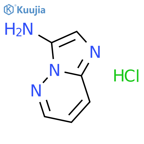 Imidazo[1,2-b]pyridazin-3-amine hydrochloride structure