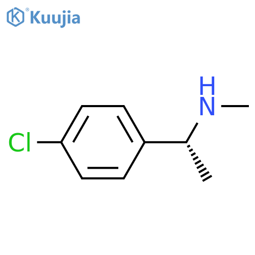 [(1R)-1-(4-CHLOROPHENYL)ETHYL]METHYLAMINE structure