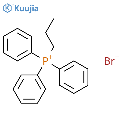 Triphenyl(propyl)phosphanium chloride structure