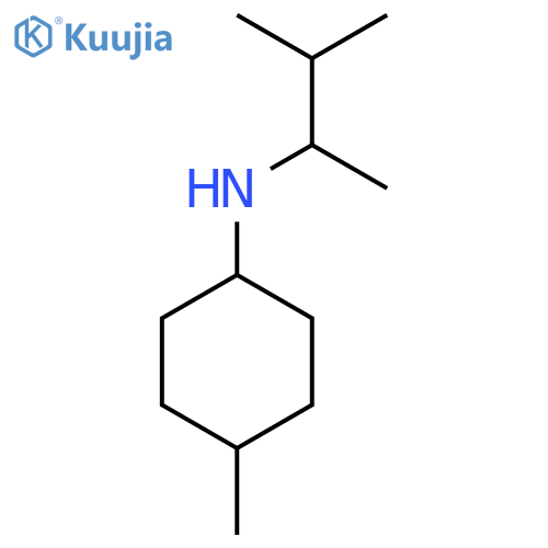 (1r,4r)-4-methyl-N-(3-methylbutan-2-yl)cyclohexan-1-amine structure