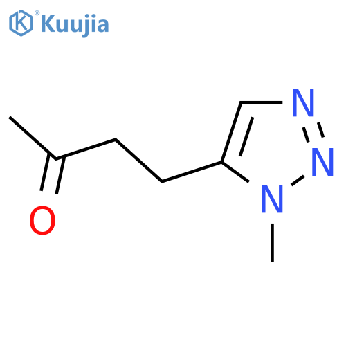 4-(1-methyl-1H-1,2,3-triazol-5-yl)butan-2-one structure