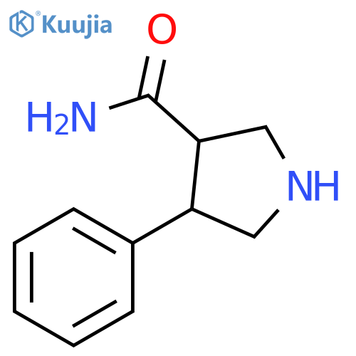 4-phenylpyrrolidine-3-carboxamide structure