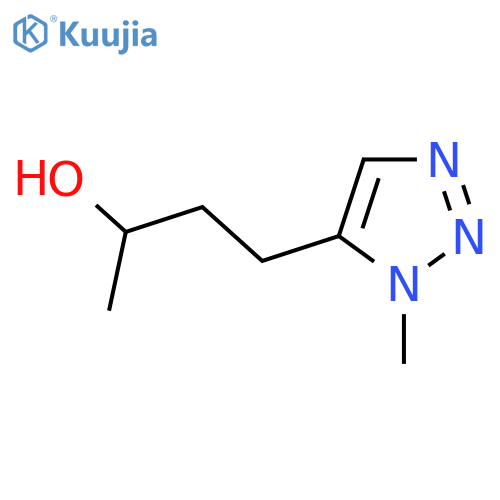 4-(1-methyl-1H-1,2,3-triazol-5-yl)butan-2-ol structure