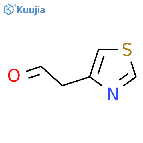 2-(1,3-thiazol-4-yl)acetaldehyde structure
