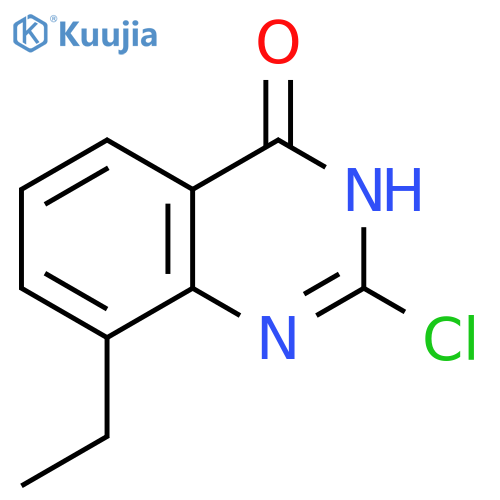 4(3H)-Quinazolinone, 2-chloro-8-ethyl- structure