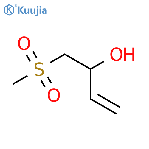 1-methanesulfonylbut-3-en-2-ol structure