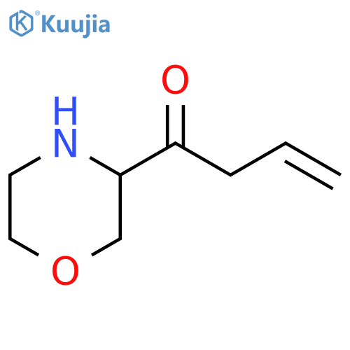 3-Buten-1-one, 1-(3-morpholinyl)- structure