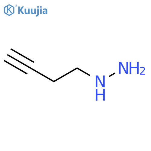 Hydrazine, 3-butyn-1-yl- structure