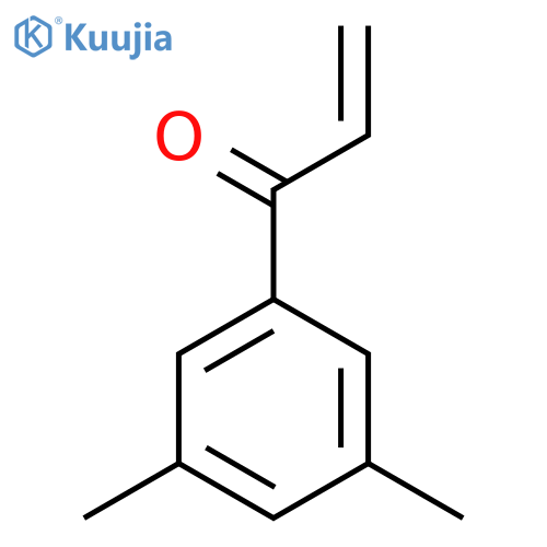 1-(3,5-dimethylphenyl)prop-2-en-1-one structure