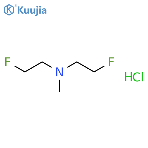 Ethanamine,2-fluoro-N-(2-fluoroethyl)-N-methyl-, hydrochloride (1:1) structure