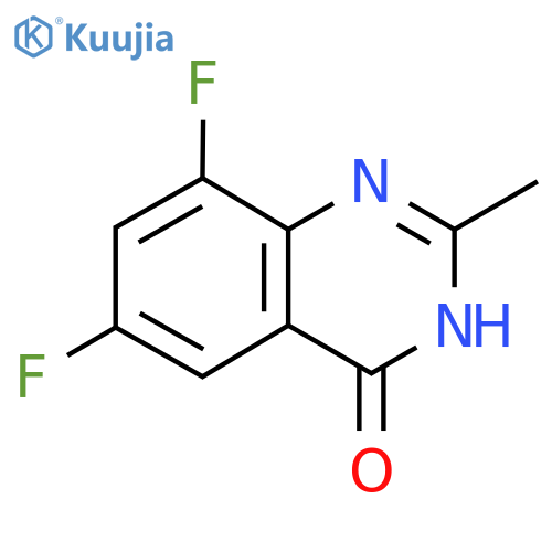6,8-Difluoro-2-methylquinazolin-4(3H)-one structure