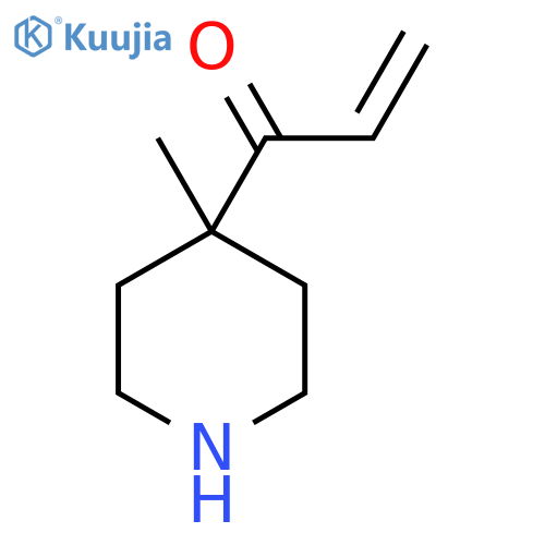 1-(4-Methylpiperidin-4-yl)prop-2-en-1-one structure