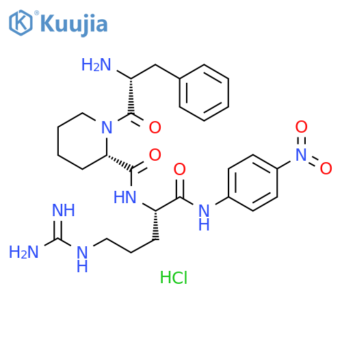 H-D-Phe-Pip-Arg-pNA hydrochloride structure
